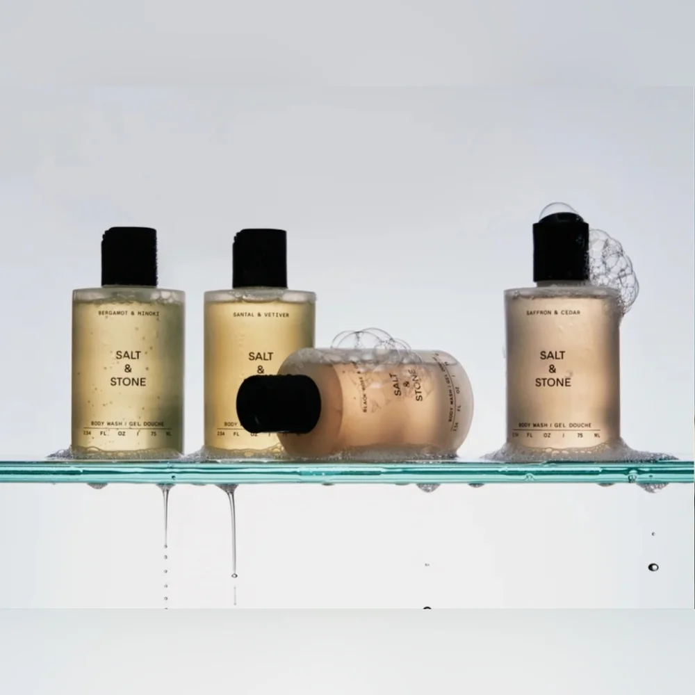 Salt & Stone Neroli & Basil Body Wash - Mini - Picture 3 of 5
